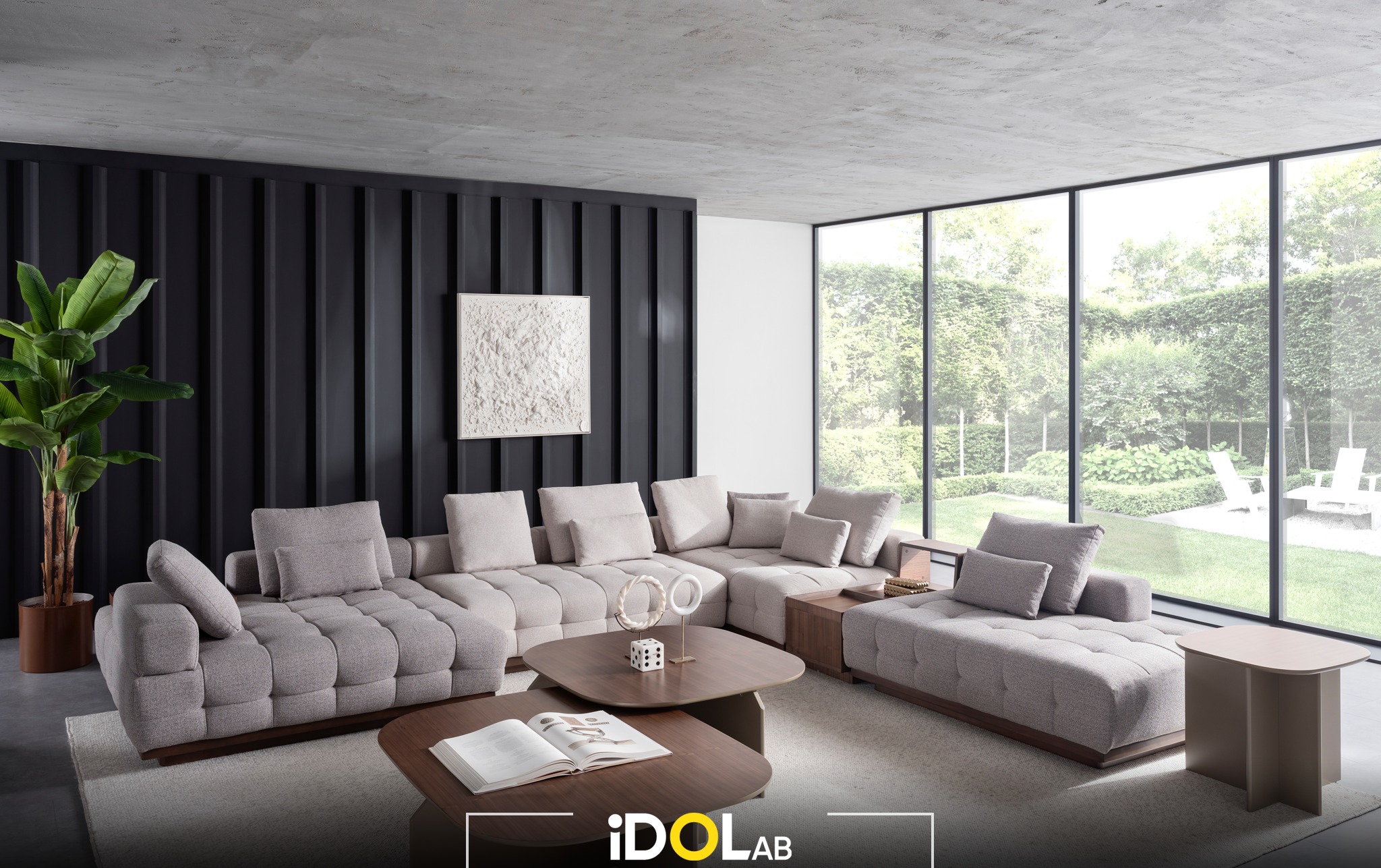 Modular L-Shaped Sofa